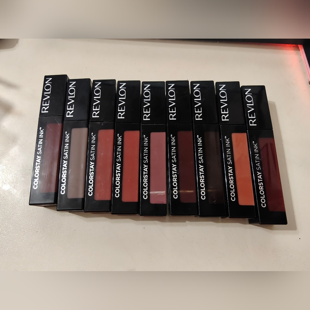 9x Revlon Colorstay Satin Ink Liquid Lipstick